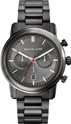 Michael Kors MK8371 Landaulet Bracelet Watch, Men's, Gunmetal