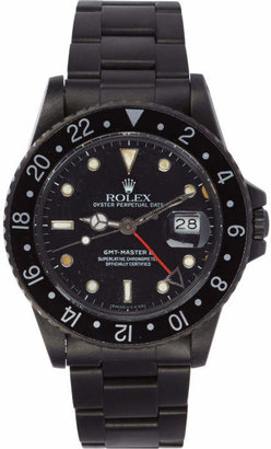 Black Limited Edition Matte Rolex GMT Master II Watch