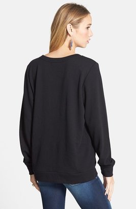 Starling 'Shopping Is My Cardio' Graphic Sweatshirt (Juniors)