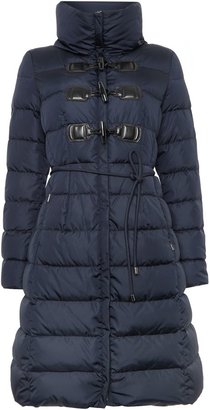 Max Mara Vezzo padded belted coat with toggles