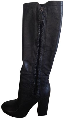 GUESS Black Leather Boots