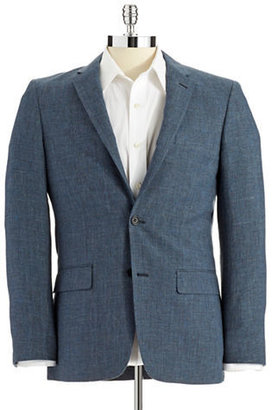 John Varvatos U.S.A. Classic Fit Plaid Suit Jacket