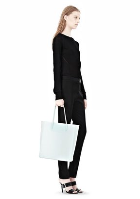 Alexander Wang Prisma Molded Tote In Peppermint