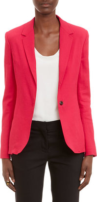 Lanvin Covered Snap-Button Jacket