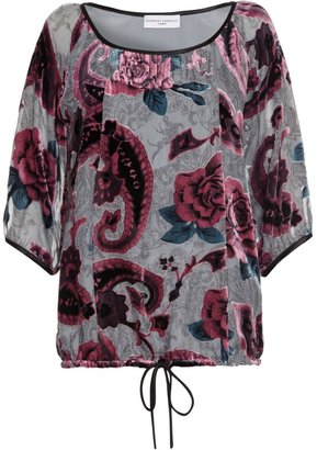House of Fraser Almost Famous Paisley devore top