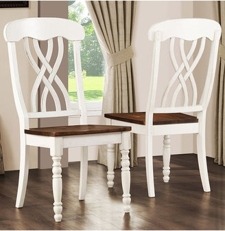 White Yorkshire Dining Chair - Set of Two