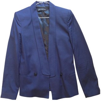 ZARA Blue Cotton Jacket