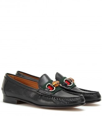 Gucci Clyde Leather Loafers
