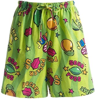 Toast and Jammies Printed Lounge Shorts (For Women)