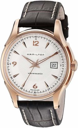 Hamilton Men's H32645555 Jazzmaster Goldtone Case Watch