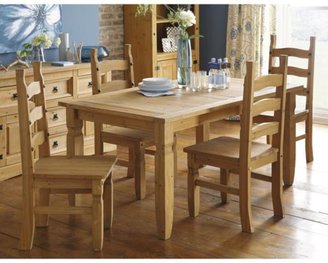 Corona Solid Pine Dining Chairs