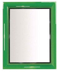 Kartell SPA Francois Ghost Mirror Green 65 x 79cm