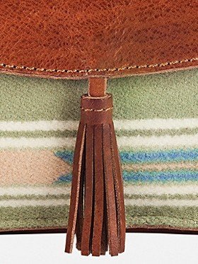 Pendleton Leather Zip Wallet With Strap