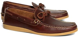 Brooks Brothers Rancourt & Co. Boat Tie Moccasins