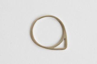K/LLER Collection Single Tri Ring Sterling
