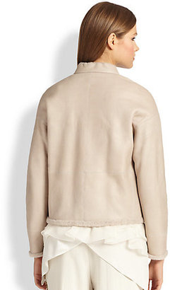 Brunello Cucinelli Reversible Shearling Jacket