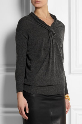 Lanvin Twist-front knitted sweater