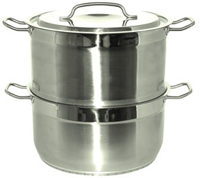 Berghoff 11QT. Hotel Line Deluxe Large Steamer Set (4 PC)