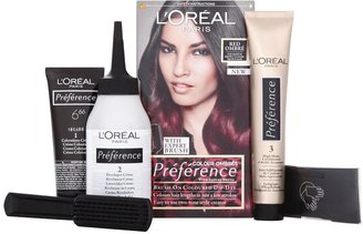 L'Oreal Preference Wild Ombre Dip Dye Hair Kit - Red Ombre