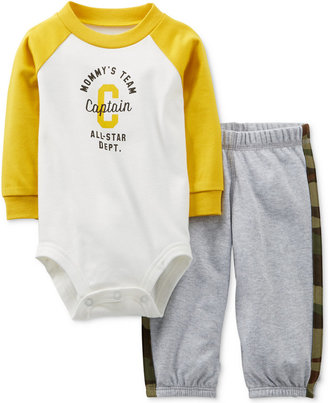 Carter's Baby Boys' 2-Piece Bodysuit & Pants Set