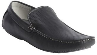 Kenneth Cole Reaction black perforated leather 'After Burner' drivers