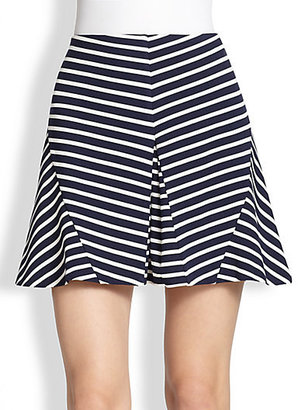 Joie Seferina Striped Mini Skirt