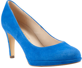 Peter Kaiser Konia Slim Heel Court Shoes, Blue
