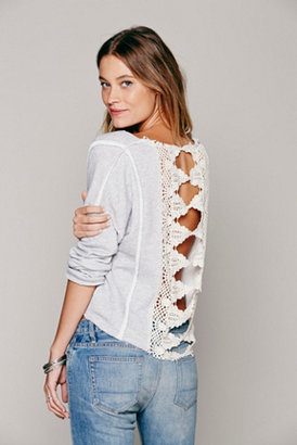 Free People Victorian Lace Pullover