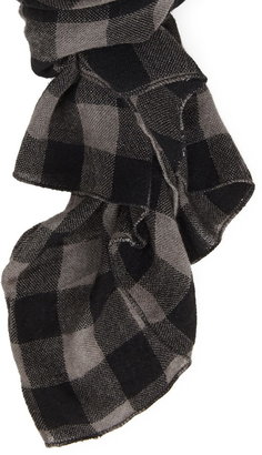 Forever 21 Woven Plaid Scarf