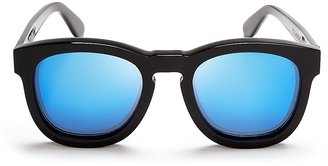 Wildfox Couture Classic Fox Deluxe Mirrored Sunglasses, 50mm