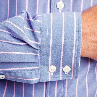 Thomas Pink William Stripe Classic Fit Button Cuff Shirt