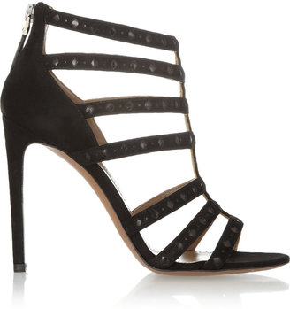 Alaia Suede and leather sandals