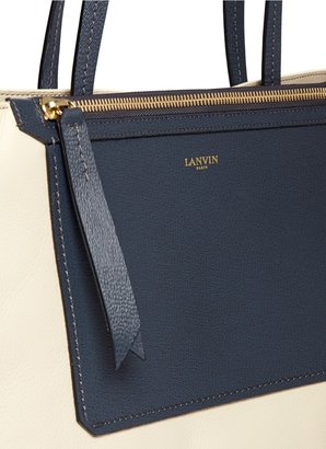 Lanvin Easy Shopper bi-colour tote bag