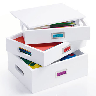 Great Little Trading Co We Have Lift Off' Stacking Stationery Organiser