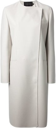 Calvin Klein Collection straight fitting coat