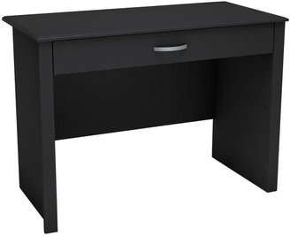 South Shore Furniture Work ID Secretary Desk in Pure Black