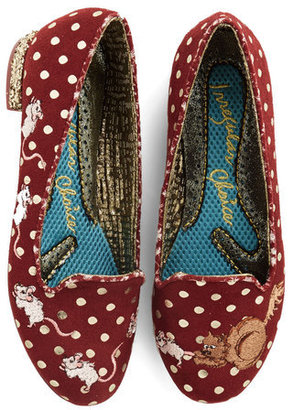 Irregular Choice Gold Label Playing Cat and Mouse Flat