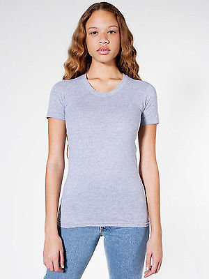 American Apparel Ladies Sheer Jersey S/S Summer T-Shirt - 6301