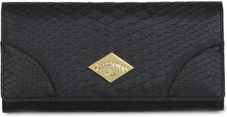Vivienne Westwood Frilly Snake Patent Wallet