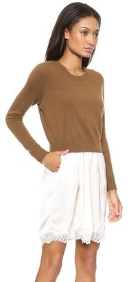 Clu Sweater Attached Slip Dress