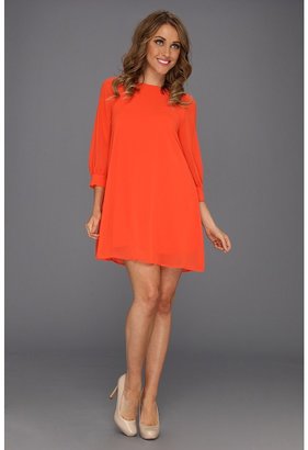 Brigitte Bailey Rene Dress (Orange) - Apparel