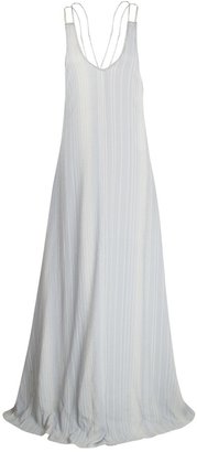 Derek Lam 10 Crosby V Neck Mist Print Maxi Dress