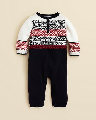 Hartstrings Kitestrings by Infant Boys' Sweater Coverall - Sizes 0-12 Months