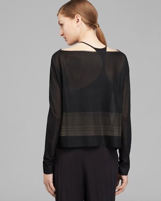 Helmut Lang Sweater - Color Block Fine Pullover