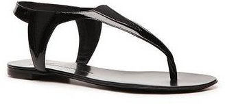 Giuseppe Zanotti Patent Leather Flat Sandal