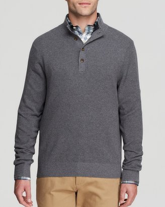 Brooks Brothers Cotton Cashmere Mockneck Sweater