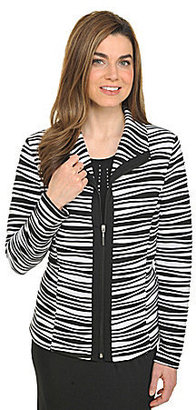 TanJay Plus Twisted Stripe Jacket