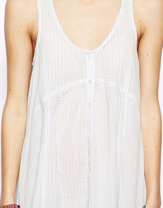 RVCA When I Was Young Gingham Dress