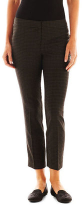 JCPenney Worthington Patterned Ankle Pants