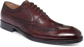 Johnston & Murphy Tyndall Wing-Tip Lace-Up Shoes